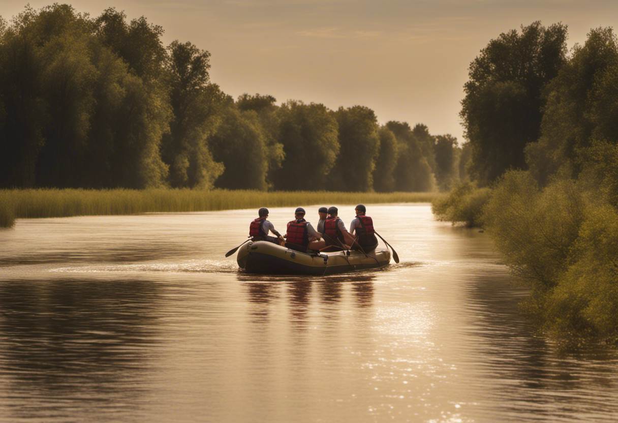 Spływ tratwą po biebrzy cena